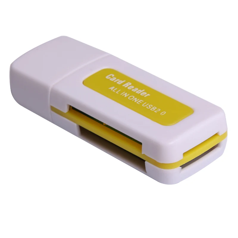 SR Jade Card Reader USB Four in One Card Reader, suitable for M2 SD SDHC DV Micro SD TF Card Slot