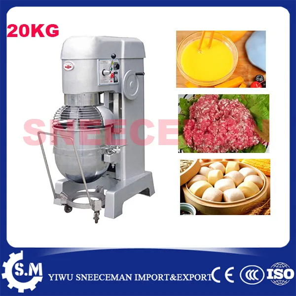 60L Multifunctional manual dough mixer with 20kg flour