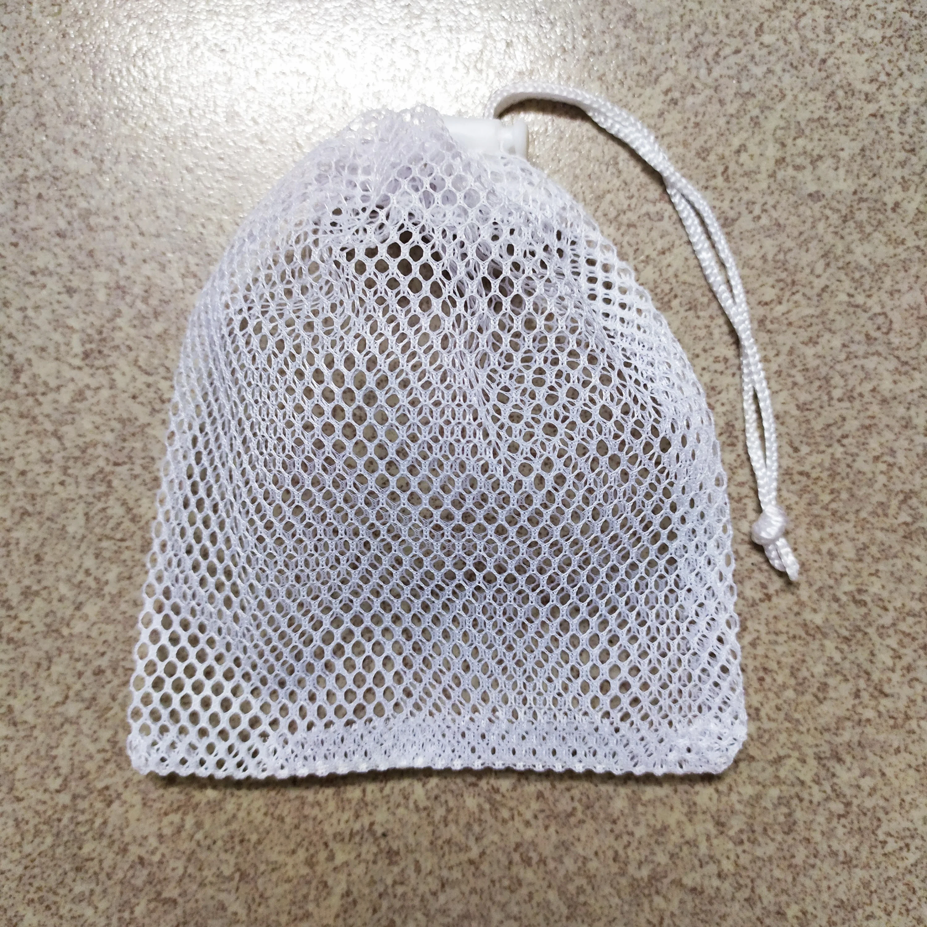 

special 100pcs high quality mesh drawstring jewelry pouch mesh pouch bags custom 7*9cm for jewelry gift storage and packaging