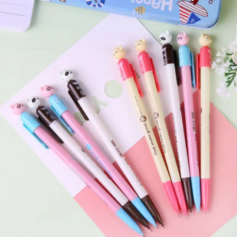

0.7mm 20PCS Kawaii Automatic Pencil Mechanical Pencils for Writing School Supplies Accessories Stationery