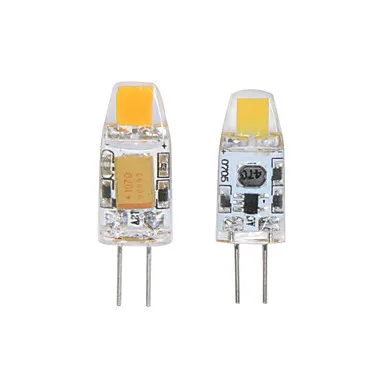 Imagem -02 - Iwhd 1w Lampada g4 Led 12v Lâmpada Cob 80lm Mini Led g4 Luzes Bi-pin Substituir Lustres Halógenos 10 Pcs