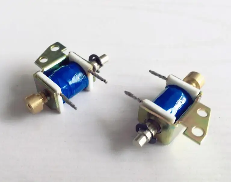 2pcs DC12V DC24V push-pull type Solenoid  HCNE1-0416 electromagnet