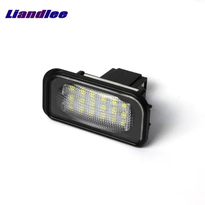 

Liandlee Car License Plate Lights For Mercedes Benz C Class W203 4D Sedan Auto Number Frame Lamp Bulb LED Accessories