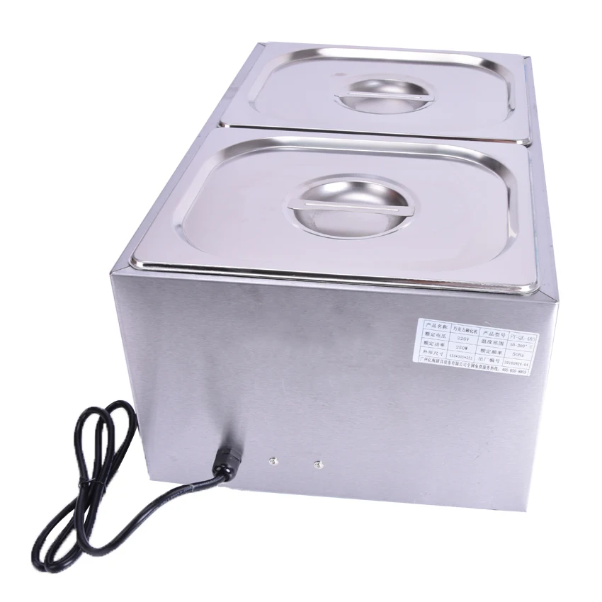 FY-QK-480 eléctrica de doble cilindro para fuente de Chocolate, máquina de fusión de Chocolate caliente, Fondue, 1 ud., gran oferta