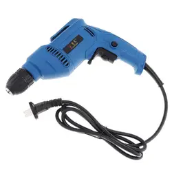 220V 600W Multifunction Handheld Impact Electric Drill with Positive Reversal Adjustable Speed Switch and 10mm Drill Chuck