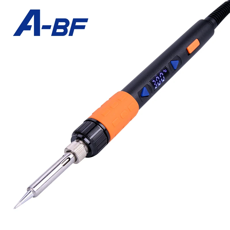 A-BF GT90E 90W Digital LCD Electric Soldering Iron Kit Temperature Adjustable 220V Soldering Iron Tips Soldering Iron Stand