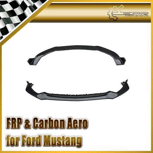 Car Styling For Ford 2015 Mustang OEM Carbon Fiber Front Lip 2pcs