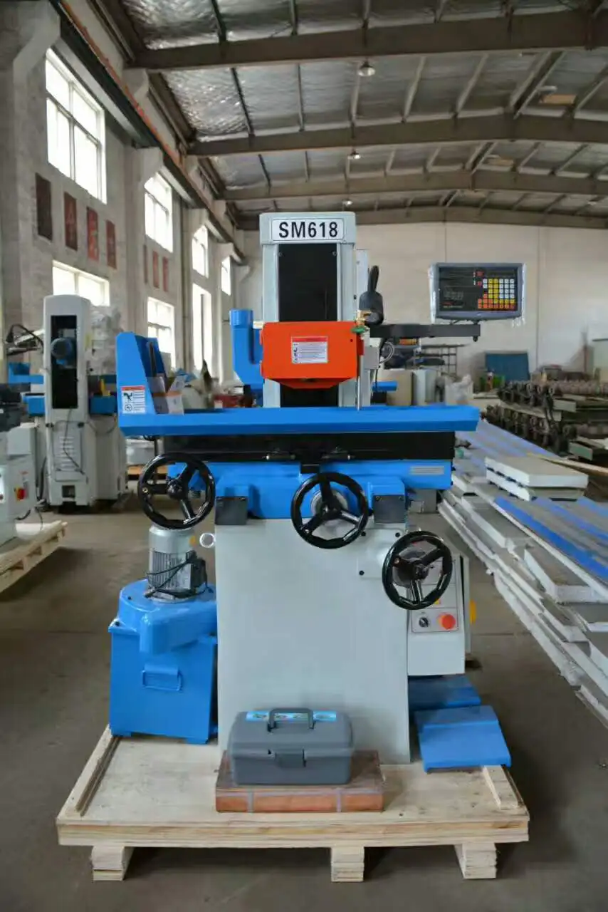 Manual Surface Grinding Machine SM618 with Sino DRO and Dust Suction Device