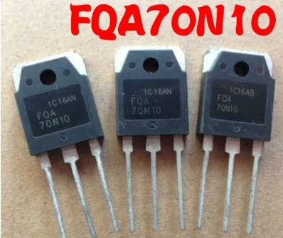 10PCS/LOT FQA70N10 70N10  SSH70N10A  field effect transistor 70A100V  New original