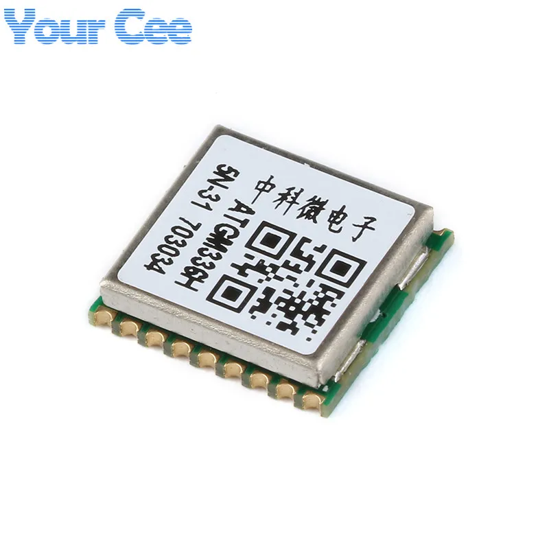 ATGM336H GPS Module GPS+BDS Beidou Dual-mode Satellite Positioning and Navigation Module Flight Control EEPROM Antenna GP-02