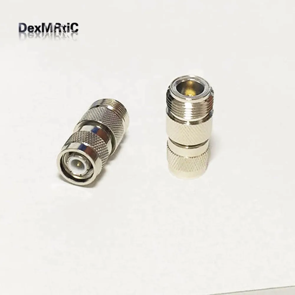 1pc  N female jack  switch TNC male plug  RF Coax Adapter convertor Straight  Nickelplated  NEW wholesale