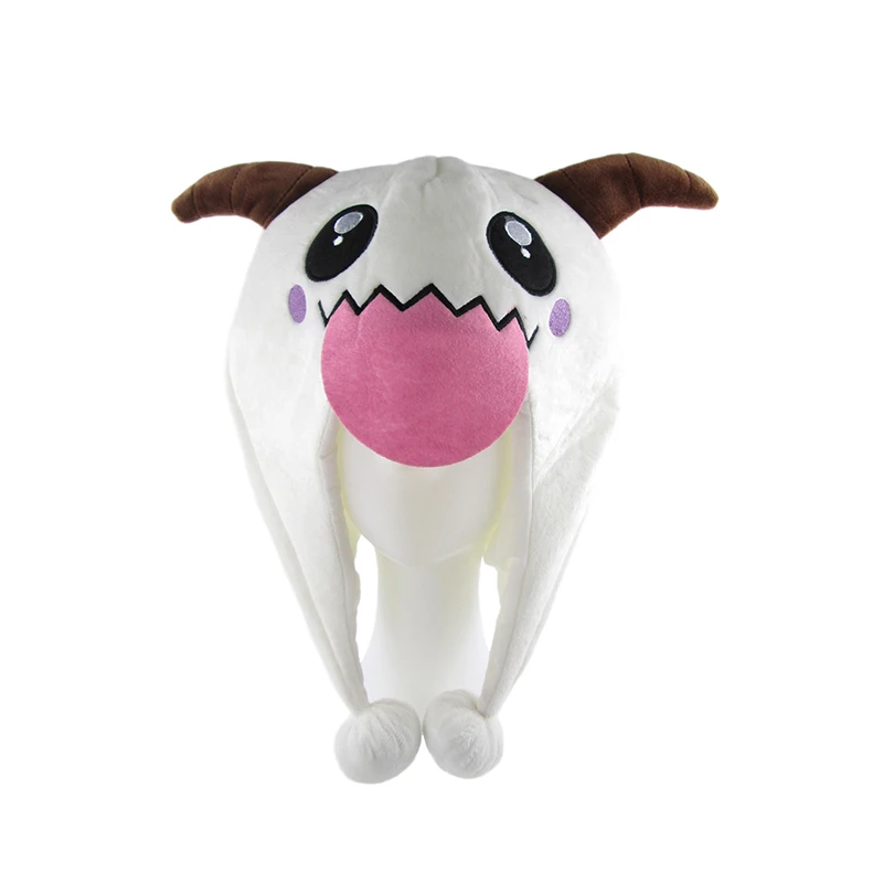 Brdwn The Halloween Gothic Monsters Poro Cute Lovely Cosplay Plush Hat Beanies Cap