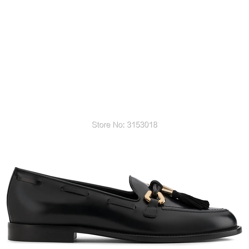 2019 Fashion Patent Leather Casual Men Shoes Slip-On Tassel Decoration Leisure Footwear Male Casual Shoes For Party Fashion Show