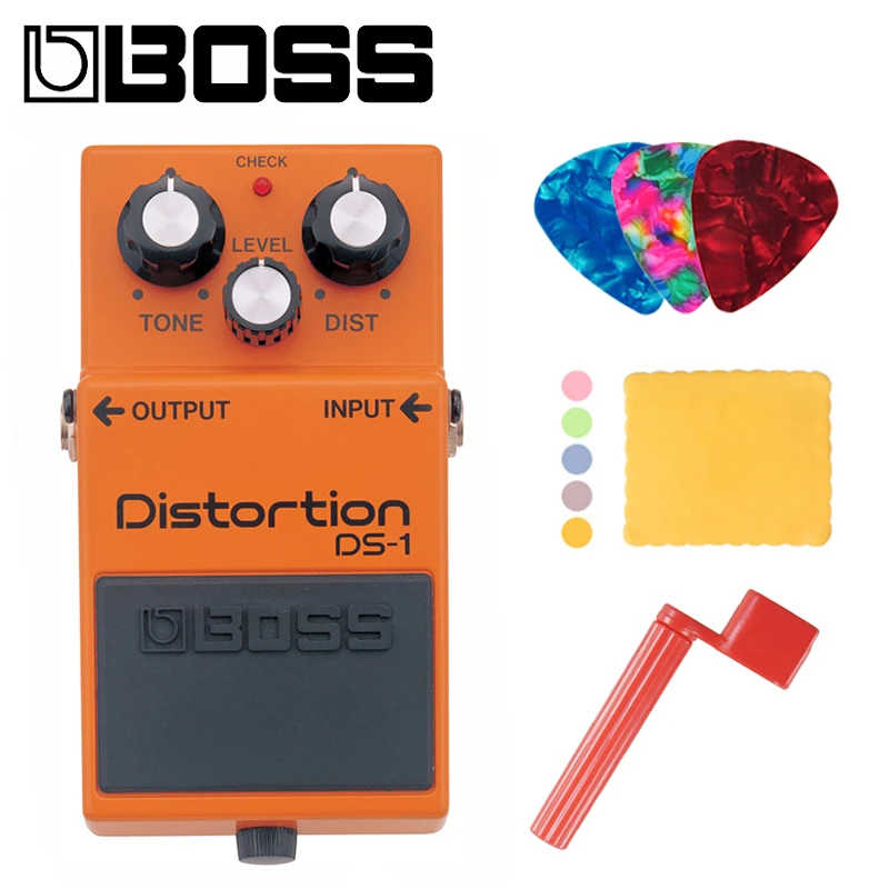 

BOSS DS-1 Distortion Pedal, Distortion Effects Pedal for Guitar, Bass, Keyboard with Distortion, Level, and Tone Controls