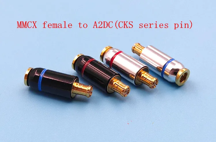 MMCX 0.78 ie80 qdc FitEar JH exk pin adapter mmcx female to 0.78mm/QDC/A2DC/IE80 pin 1pair