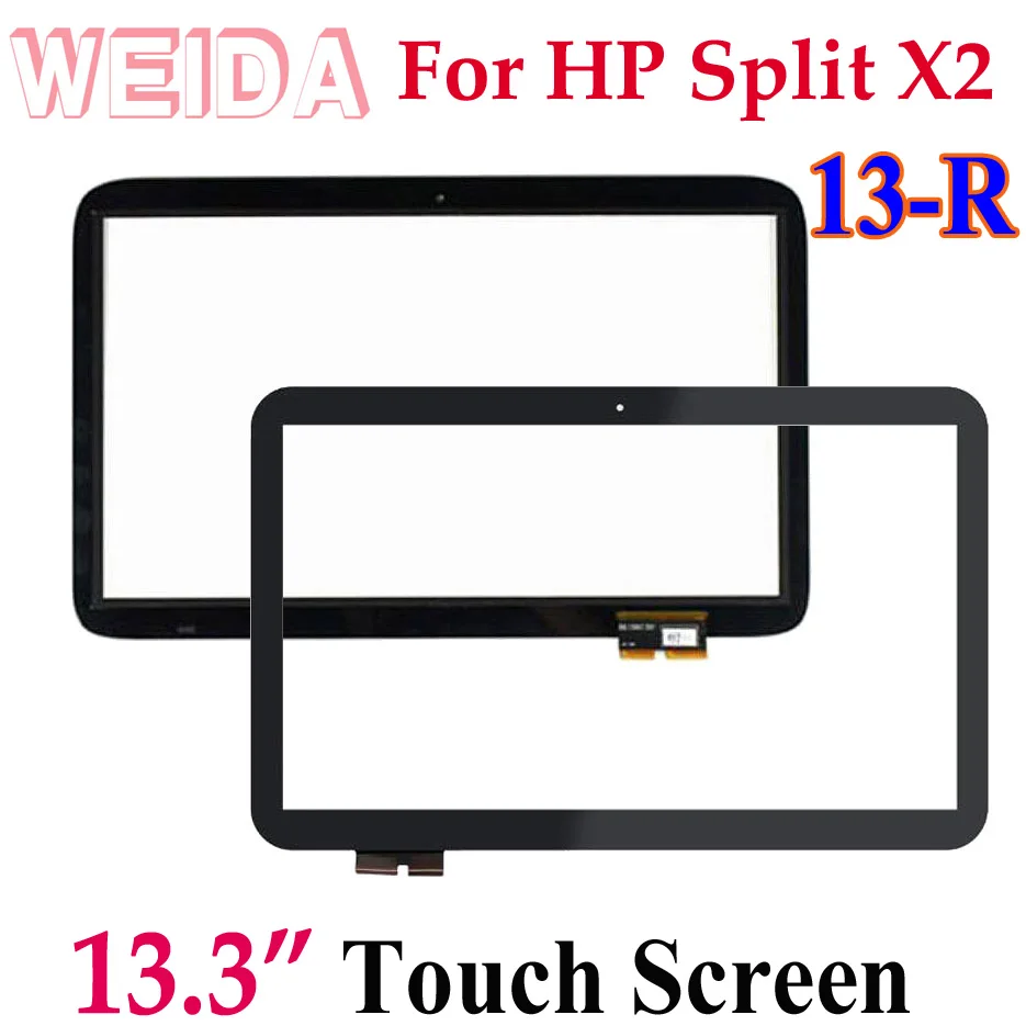 WEIDA Touch Digitizer Replacement For HP Split X2 13R 13-R010dx 69.13I04.F01 13.3