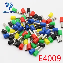 E4009 Tube insulating terminals 4MM2 100PCS/Pack Cable Wire Connector Insulated Insulating Crimp Terminal Connector E-