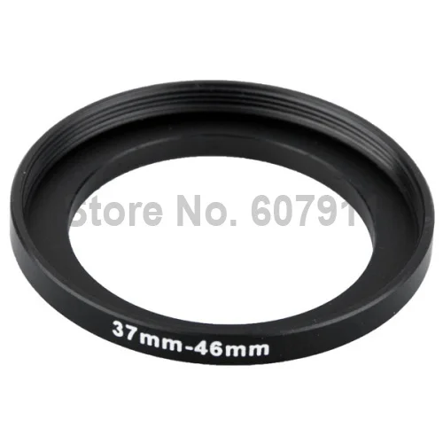 1pcs Metal Step Up Rings Lens Adapter Filter 37mm-46mm 37 to 46mm 37-46mm