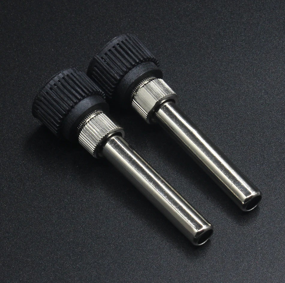 2Pcs Soldering Station Iron Handle Accessories for 852D 936 937D 898D 907/ESD Iron head cannula Iron tip bushing