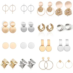 Fashion Statement Earrings Big Geometric earrings For Women Hanging Dangle Earrings Drop Earing modern Jewelry Wholesale