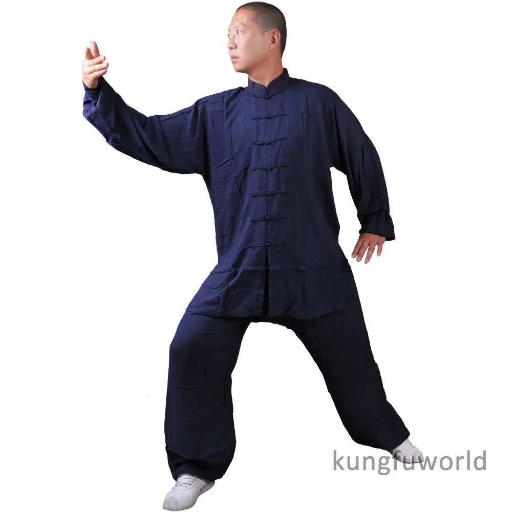 Summer Cotton Tai chi Suit Chinese Martial arts Kung fu Uniforms Wushu Qigong Wing Chun Clothes