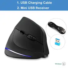 F35 Wireless Vertical Mouse 2.4G #5