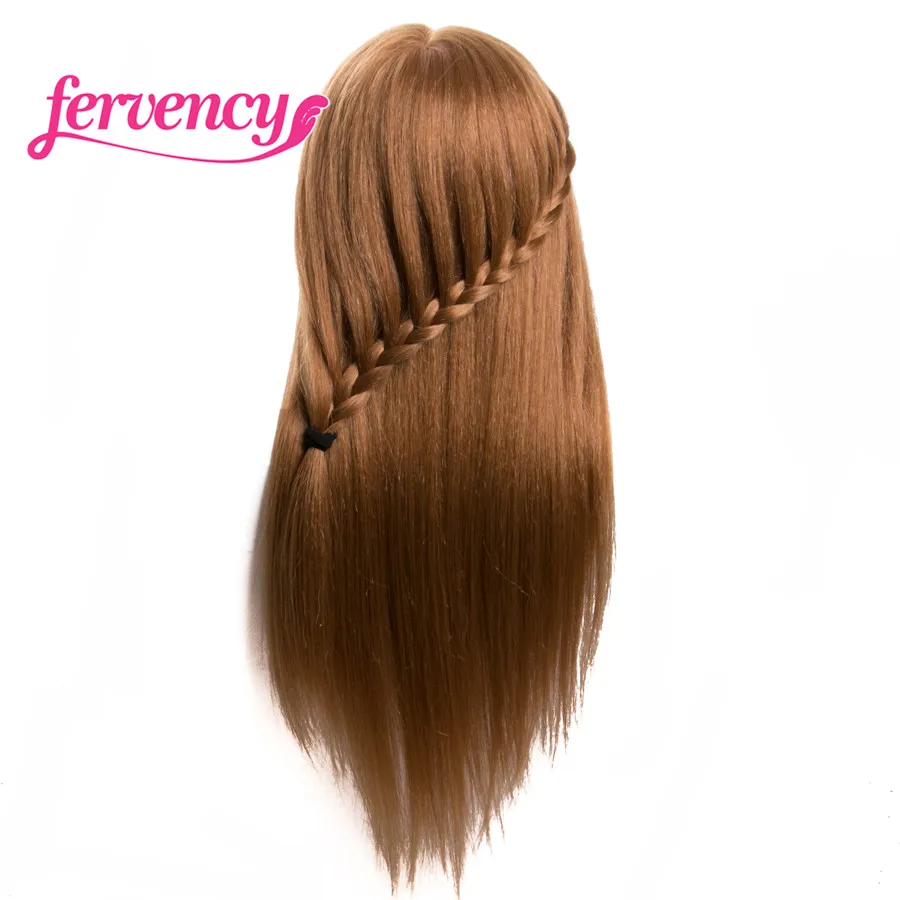 80 % Real Human Hair Training head dolls for hairdressers Mannequin Dolls blonde color professional styling head can be curled