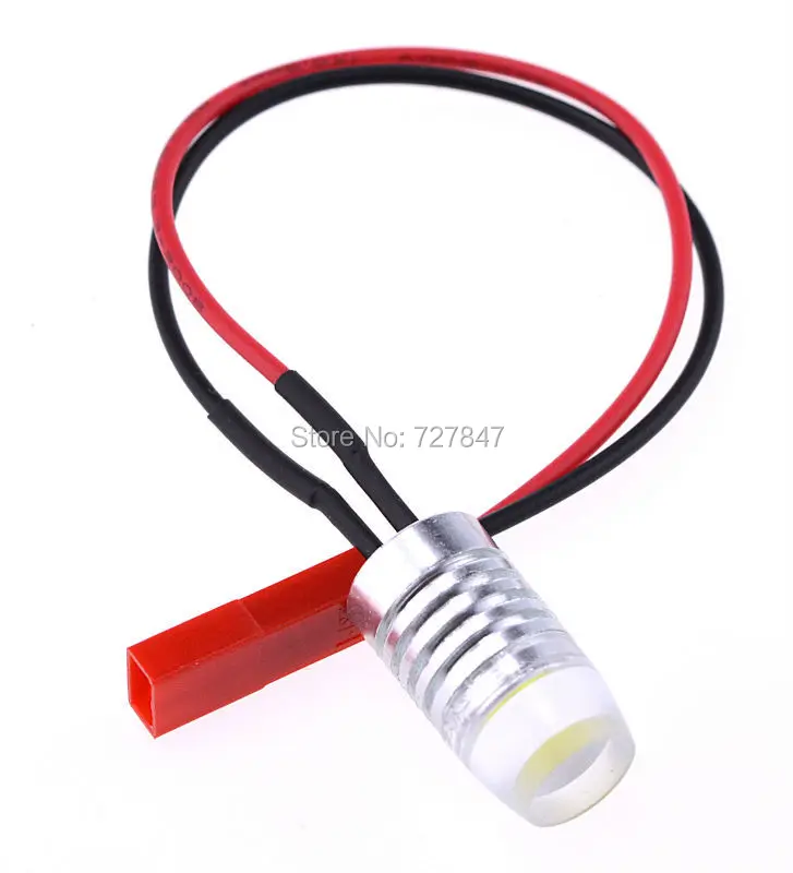 1Pcs 1.5W Hightlight LED Search Light Aluminum for QAV250 Quadcopter Multicopter FPV Photography