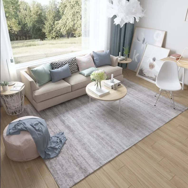 Nordic Simple Style Striped Soft Carpets For Living Room Bedroom Kid Room Rugs Home Carpet Floor Door Mat Fashion Large Area Rug