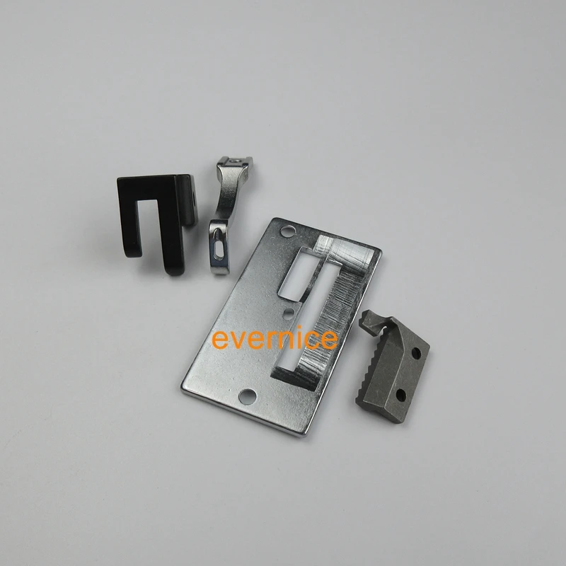 NEEDLE PLATE+FEEDER+FEET for SINGER 132K-A 132K-B 132K-C 132B6 SEIKO SK-2B SK-6F