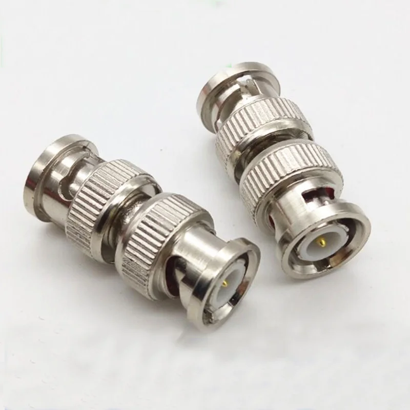 

100x BNC Male to Male Adapter Connectors RG59 Coaxial RF Coupler for CCTV Surveillance Camera