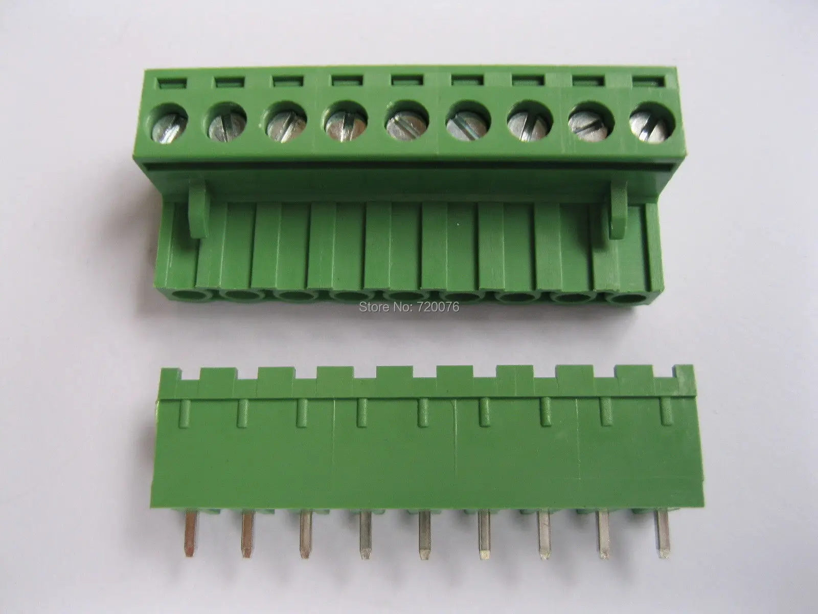 30 pcs Green 9 pin 5.08mm Screw Terminal Block Connector Pluggable Type