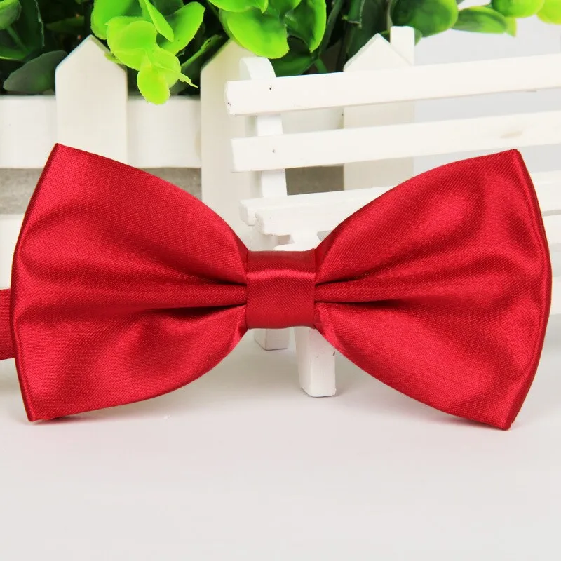 Gravata borboleta de casamento de casamento de cavalheiro sólido cravat novo homem cor brilhante gravata borboleta negócio bowties pajarita turquesa