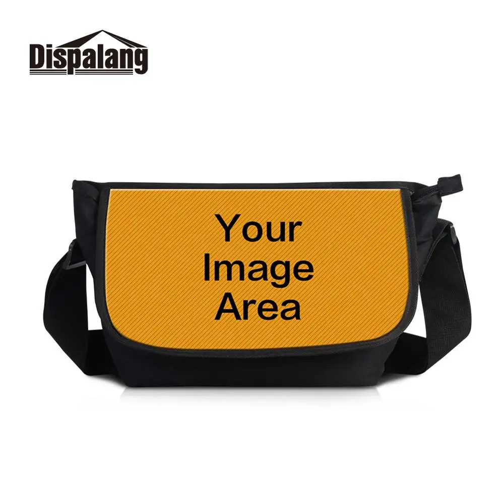 

Women Personalized Customize Design Messenger Bags Custom Your Own Logo/Design/Photo/Image Male Crossbody Shoulder Bags Satchel
