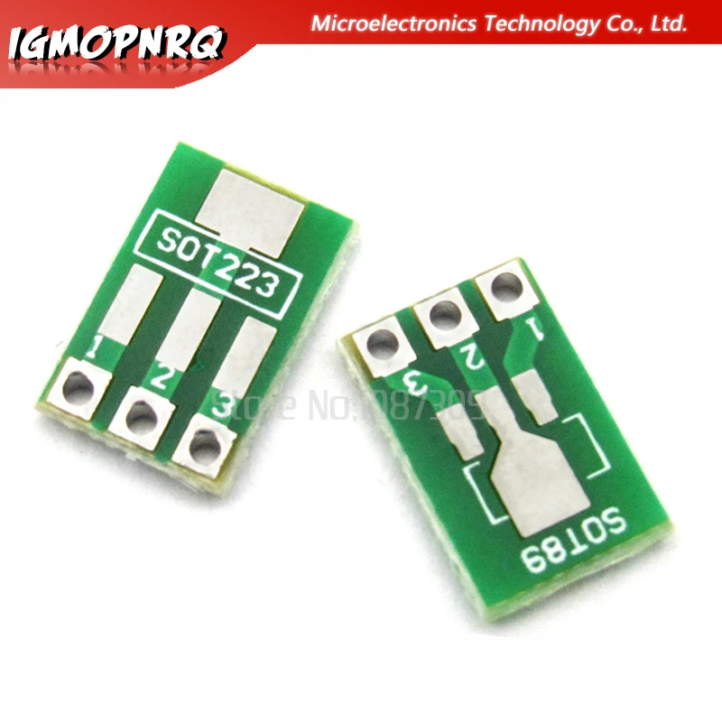 20 sztuk SOT89 SOT223 do DIP płyta transferowa DIP tablica do notatek Pitch Adapter keysets