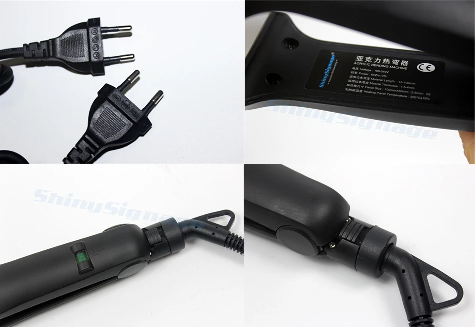 Schnelle Lieferung Acryl-Biegemaschine für Kanalbuchstaben, Werbung, 3D-Leuchtschilder, Biegemaschine für Bogen-/Winkelformen, EU-Stecker, 100-240V – Detail 3