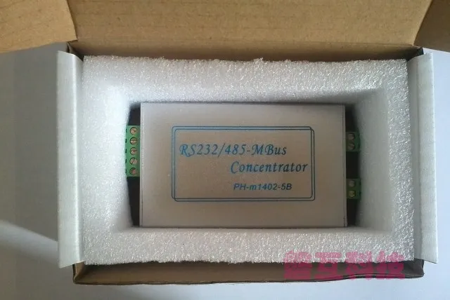 Isolation 3kV Industrial MBus Converter RS485+RS232 Serial Port Meter Reading, Over 300 Slave Station