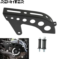 Motor Front Pulley Guard Matte/Bright Black Drive Pulley Cover For Harley Sportster XL 1200 883 48 72 SuperLow Nightster 2004-18