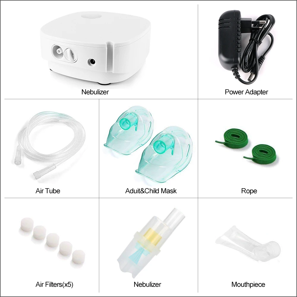 RZ Nebulizer Home Care Children Adult Asthma Inhaler Respirator Humidifier Rechargeable Automizer Inhale Ultrasonic Nebulizer