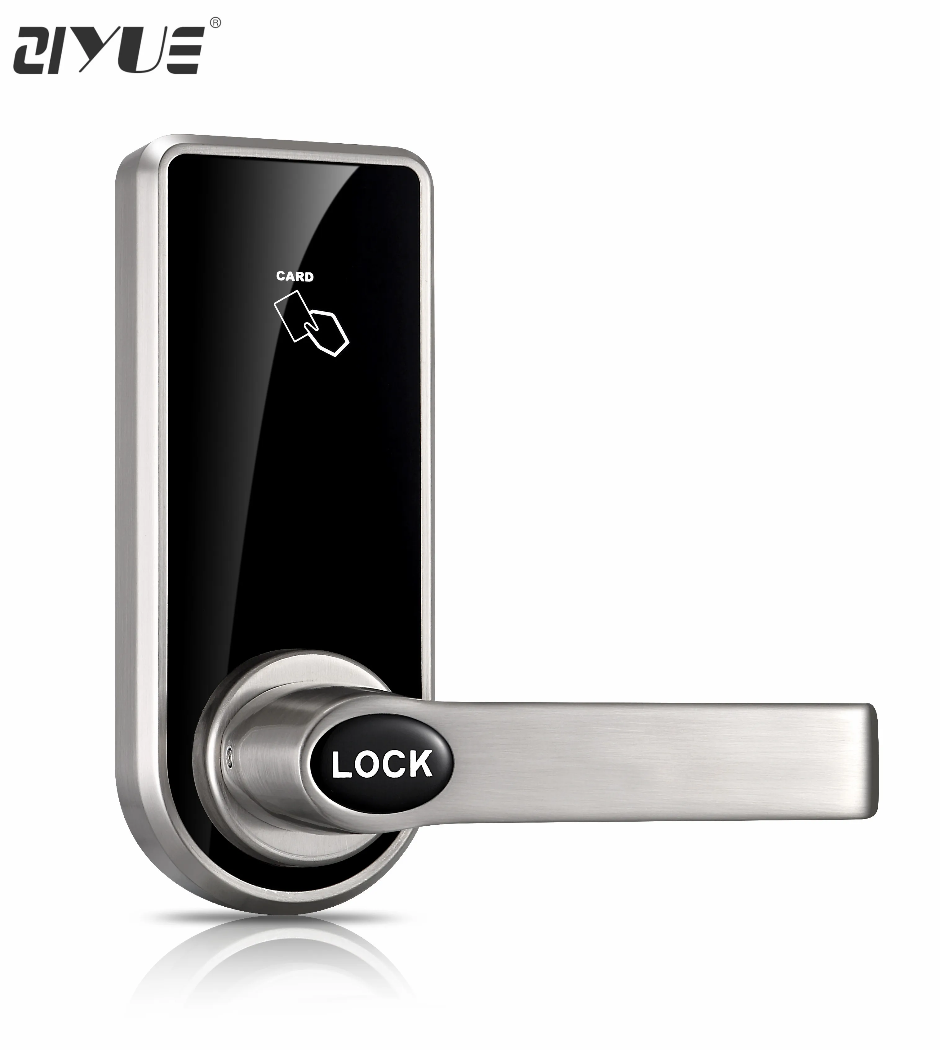 

New Arrival Single Latch Mortise RFID Card Key Hotel Door Lock Easy Install and Replace Old Locks