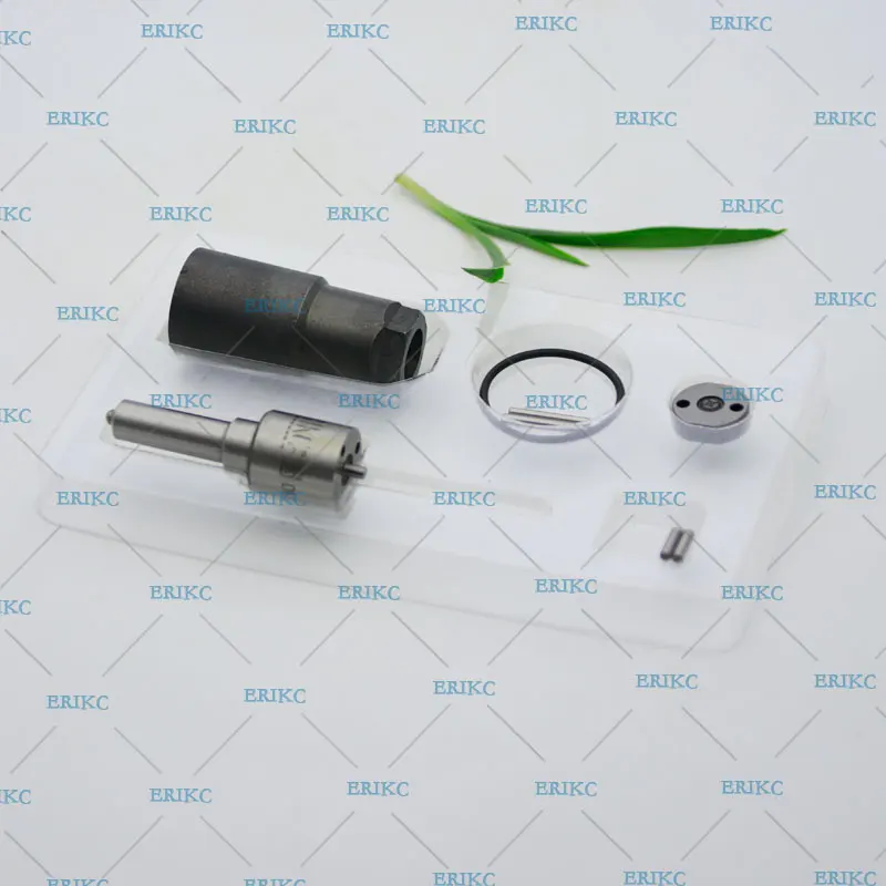 ERIKC 23670-09060 injector repair kits control valve and injector nozzle DLLA145P1024 valve plate  07# nozzle nut sealing rings