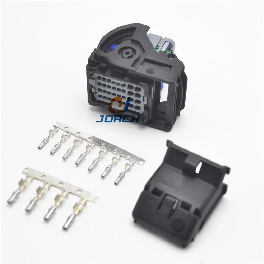 1 kit set 32 pin way ECU Wire Automotive connector Housings Receptacle Molex Connectors with pins