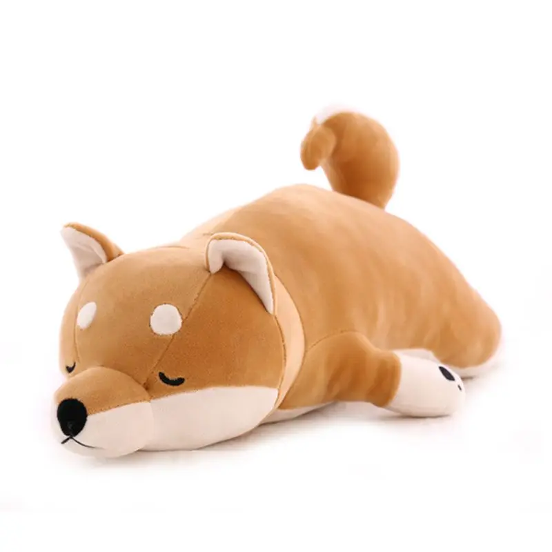 Dorimytrader Pop Giant Animal Akita Plush Toy Pillow Stuffed Cartoon Anime Shiba Inu Dog Doll Present for Children 39inch 100cm