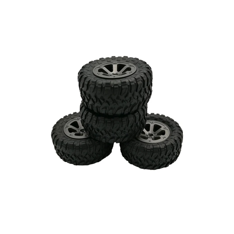 4Pcs Track Wheels Spare Parts for 1/16 WPL B14 C24 Military Truck RC Car TD326