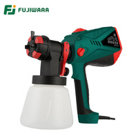 FUJIWARA 600W Electric Spray Gun 1.5mm/1.8mm/2.2mm/2.6mm Nozzle Efficient Sprayer Paint Disinfectant Water Based Solvent