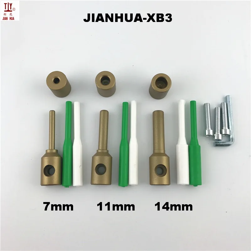 7/11/14mm Sanitair Reparatie Tools Plastic PPR Repareren Sterven Heads Lasser Tool Accessoires Lassen Waterleidingen PPR Pijp Gerepareerd