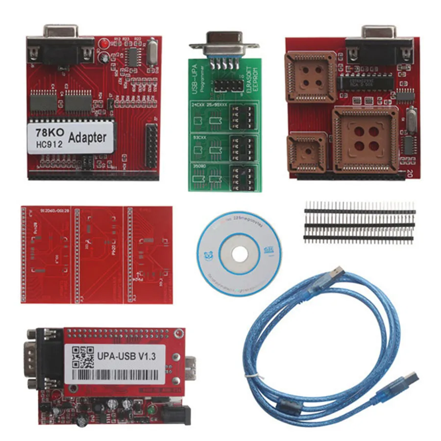 UPA USB Programmer UUSP UPA-USB V1.3 Serial MCU Programmer Full Package