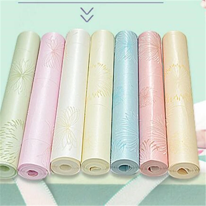 wellyu 3D thick non-woven wallpaper wholesale Korean pastoral dandelion bedroom wholesale wallpaper papel de parede