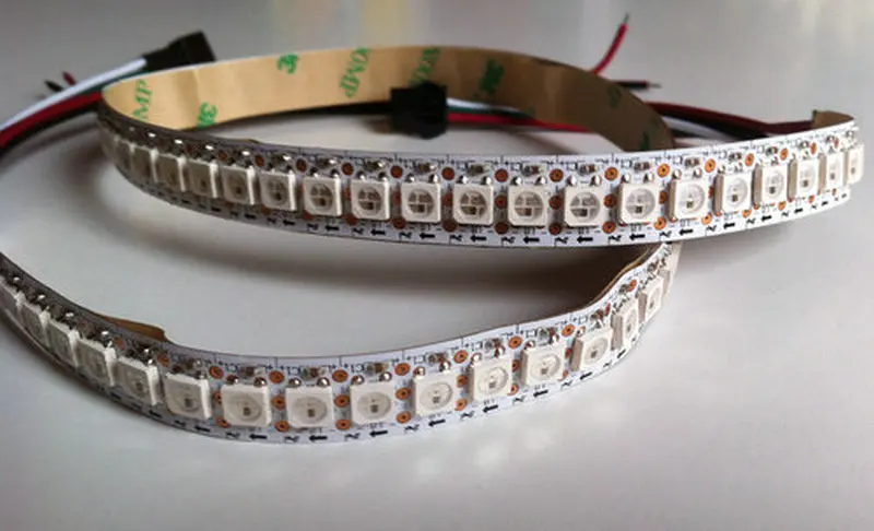 1m 144 LEDs DC5V WS2813 5050 RGB Upgraded WS2812B Individually Addressable full dream color led pixel strip light Non-waterproof