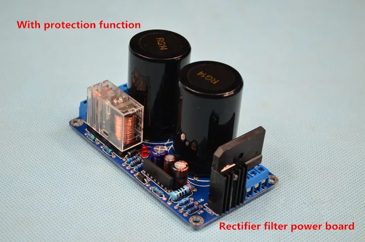 

25A 10000UF50V усилитель, выпрямитель, фильтр, плата питания с функцией защиты DIY наборы